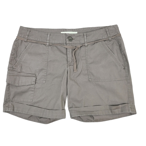Smart Set Brown Cargo Shorts Size 7 - Picture 1 of 16
